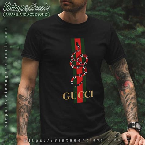 snake t shirt gucci